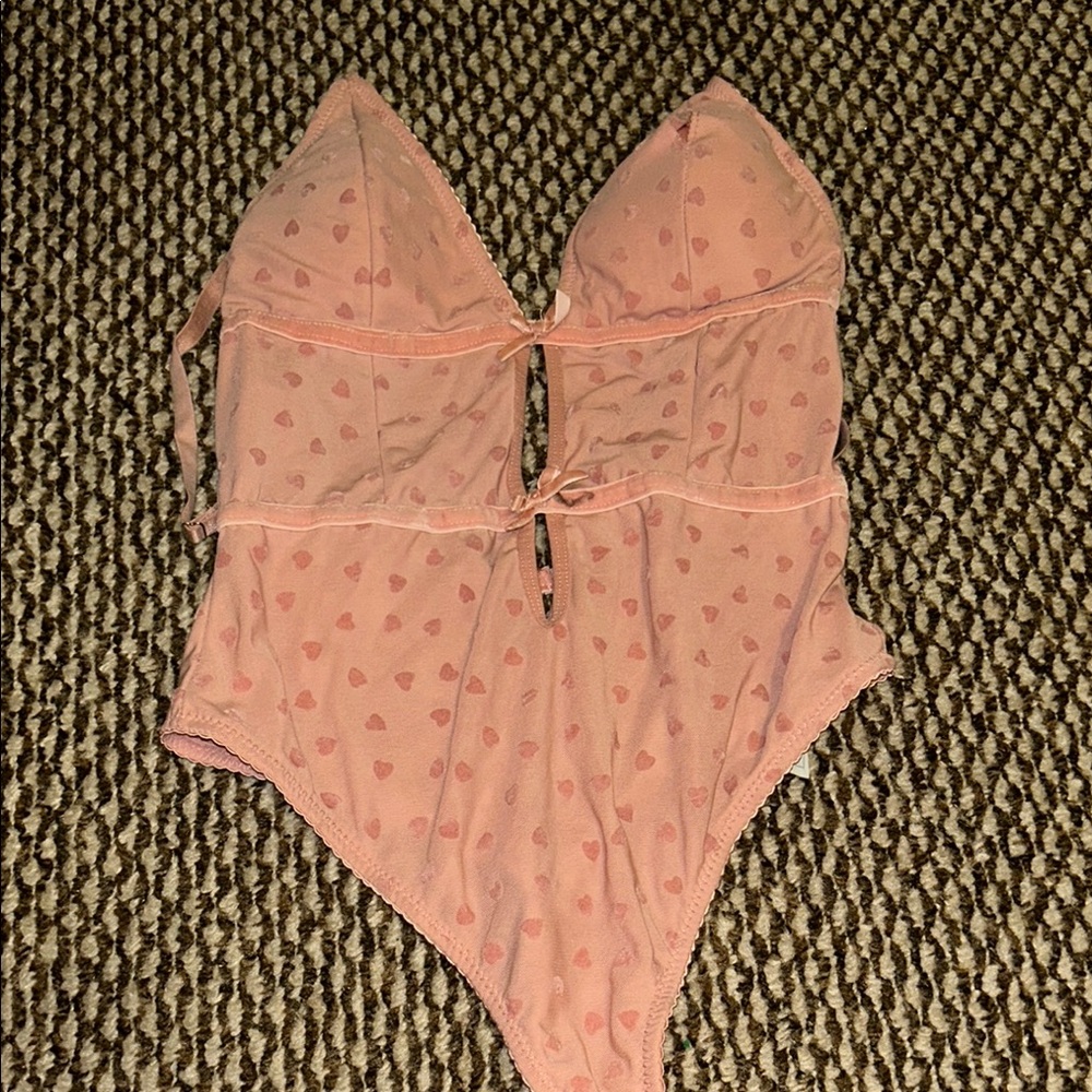 Pink Heart One Piece